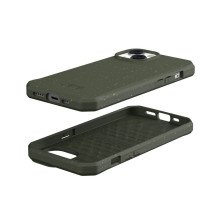 UAG Urban Armor Gear dėklas, biologiškai skaidomas, OUTBACK, skirtas IPHONE 14 Plus, žalias