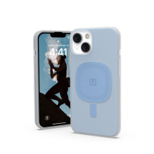 UAG Urban Armor Gear dėklas LUCENT 2.0 U, suderinamas su „MagSafe“, skirtas IPHONE 14 Plus, cerulean
