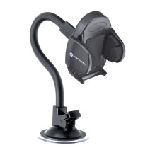 Car phone holder Forcell F-Grip Oval 27 cm windshield / dashboard / air vent black