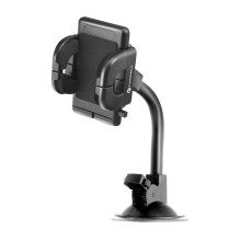 Car phone holder Forcell F-Grip Regular 17 cm windshield / dashboard / air vent black Car phone holder Forcell F-Grip Regular 17 cm windshield / dashboard / air vent black