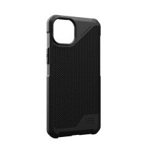 UAG Urban Armor Gear dėklas METROPOLIS LT, suderinamas su „MagSafe“, skirtas IPHONE 15 Plus, kevlaro juodas