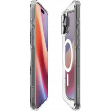 SPIGEN dėklas ULTRA HYBRID MAG suderinamas su MagSafe, skirtas IPHONE 16 Pro, baltas SPIGEN dėklas ULTRA HYBRID MAG suderinamas su MagSafe, skirtas IPHONE 16 Pro, baltas