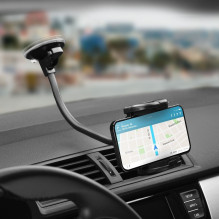Car phone holder Forcell F-Grip Regular 27 cm windshield / dashboard / air vent black Car phone holder Forcell F-Grip Regular 27 cm windshield / dashboard / air vent black
