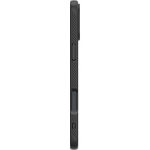 SPIGEN dėklas LIQUID AIR iPhone 16 matinės juodos spalvos SPIGEN dėklas LIQUID AIR iPhone 16 matinės juodos spalvos