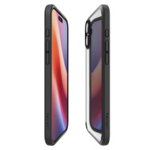 SPIGEN ULTRA HYBRID dėklas, skirtas IPHONE 16, matinės juodos spalvos SPIGEN ULTRA HYBRID dėklas, skirtas IPHONE 16, matinės juodos spalvos
