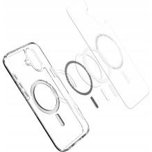 SPIGEN case ULTRA HYBRID MAG compatible with MagSafe for IPHONE 16 white SPIGEN case ULTRA HYBRID MAG compatible with MagSafe for IPHONE 16 white