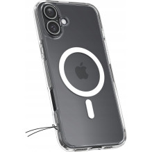SPIGEN dėklas ULTRA HYBRID MAG suderinamas su MagSafe, skirtas IPHONE 16, baltas SPIGEN dėklas ULTRA HYBRID MAG suderinamas su MagSafe, skirtas IPHONE 16, baltas