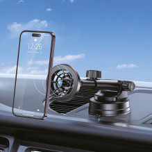 Magnetinis automobilio telefono laikiklis, suderinamas su „Magsafe Forcell F-Grip PrecisionX“ priekiniu stiklu / prietai Magnetinis automobilio telefono laikiklis, suderinamas su „Magsafe Forcell F-Grip PrecisionX“ priekiniu stiklu / prietai