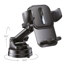 Car phone holder Forcell F-Grip Guardian windshield / dashboard black