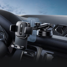 Car phone holder Forcell F-Grip Guardian windshield / dashboard black