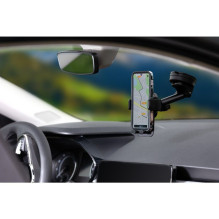 Car phone holder Forcell F-Grip Guardian windshield / dashboard black