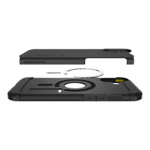 SPIGEN dėklas TOUGH ARMOR MAG, suderinamas su MagSafe, skirtas IPHONE 16, juodas SPIGEN dėklas TOUGH ARMOR MAG, suderinamas su MagSafe, skirtas IPHONE 16, juodas