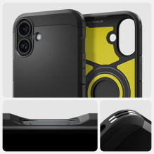 SPIGEN dėklas TOUGH ARMOR MAG, suderinamas su MagSafe, skirtas IPHONE 16, juodas SPIGEN dėklas TOUGH ARMOR MAG, suderinamas su MagSafe, skirtas IPHONE 16, juodas