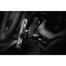 Automobilinis telefono laikiklis Forcell F-Grip Guardian AV oro išleidimo anga, juodas Automobilinis telefono laikiklis Forcell F-Grip Guardian AV oro išleidimo anga, juodas