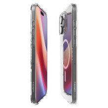 SPIGEN dėklas LIQUID CRYSTAL MAG, suderinamas su MagSafe do IPHONE 16 Pro, skaidrus SPIGEN dėklas LIQUID CRYSTAL MAG, suderinamas su MagSafe do IPHONE 16 Pro, skaidrus