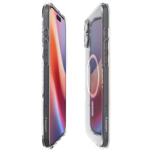 SPIGEN dėklas LIQUID CRYSTAL MAG, suderinamas su MagSafe do IPHONE 16, skaidrus SPIGEN dėklas LIQUID CRYSTAL MAG, suderinamas su MagSafe do IPHONE 16, skaidrus