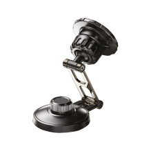 Magnetinis automobilio telefono laikiklis Forcell F-Grip IronSecure priekinis stiklas / prietaisų skydelis, juodas Magnetinis automobilio telefono laikiklis Forcell F-Grip IronSecure priekinis stiklas / prietaisų skydelis, juodas