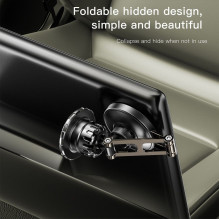 Magnetic car phone holder Forcell F-Grip IronSecure windshield / dashboard black
