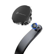 Magnetic car phone holder Forcell F-Grip MagFlex windshield / dashboard / air vent black
