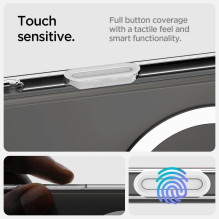SPIGEN case ULTRA HYBRID "T" MAG compatible with MagSafe for IPHONE 16 Pro white SPIGEN case ULTRA HYBRID "T" MAG compatible with MagSafe for IPHONE 16 Pro white
