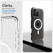 SPIGEN case ULTRA HYBRID "T" MAG compatible with MagSafe for IPHONE 16 Pro white SPIGEN case ULTRA HYBRID "T" MAG compatible with MagSafe for IPHONE 16 Pro white