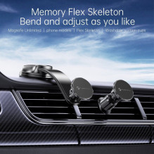 Magnetinis automobilio telefono laikiklis Forcell F-Grip MagFlex priekinis stiklas / prietaisų skydelis / oro angos laik Magnetinis automobilio telefono laikiklis Forcell F-Grip MagFlex priekinis stiklas / prietaisų skydelis / oro angos laik