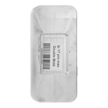 Sublimacijos dvigubo dėklo forma, skirta IPHONE 17 Pro Max Sublimacijos dvigubo dėklo forma, skirta IPHONE 17 Pro Max