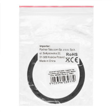 Universal round plate / magnet ring compatible with MagSafe black Universal round plate / magnet ring compatible with MagSafe black