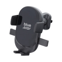 Automobilinis telefono laikiklis „Blue Star Auto Lock X1“ oro išleidimo anga, juodas Automobilinis telefono laikiklis „Blue Star Auto Lock X1“ oro išleidimo anga, juodas