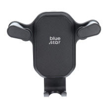 Gravity car phone holder Blue Star Triangular air vent black