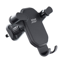 Gravity car phone holder Blue Star Triangular air vent black