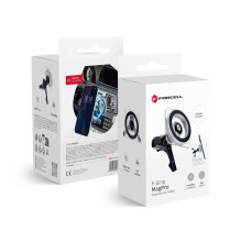 Magnetic car phone holder...