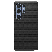 SPIGEN dėklas LIQUID AIR, skirtas SAMSUNG S25, itin matinės juodos spalvos