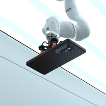 SPIGEN dėklas LIQUID AIR, skirtas SAMSUNG S25, itin matinės juodos spalvos