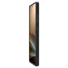 SPIGEN dėklas LIQUID AIR, skirtas SAMSUNG S25, itin matinės juodos spalvos