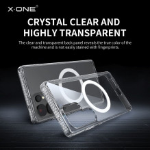 X-ONE Dropguard Magnetic Case Pro (compatible with MagSafe) for Samsung Galaxy S25