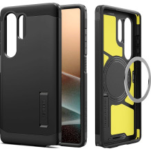 SPIGEN case TOUGH ARMOR compatible with MagSafe for SAMSUNG S25 Ultra black SPIGEN case TOUGH ARMOR compatible with MagSafe for SAMSUNG S25 Ultra black