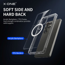 X-ONE Dropguard Magnetic Case Pro (compatible with MagSafe) for Samsung Galaxy S25 Plus