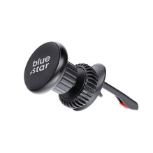 Magnetinis automobilio telefono laikiklis „Blue Star Smart Lock“ apvali oro anga, juoda Magnetinis automobilio telefono laikiklis „Blue Star Smart Lock“ apvali oro anga, juoda