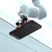 SPIGEN dėklas RUGGED ARMOR MAG, suderinamas su MagSafe, skirtas SAMSUNG S25, matinės juodos spalvos SPIGEN dėklas RUGGED ARMOR MAG, suderinamas su MagSafe, skirtas SAMSUNG S25, matinės juodos spalvos