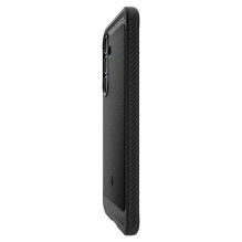 SPIGEN dėklas RUGGED ARMOR MAG, suderinamas su MagSafe, skirtas SAMSUNG S25, matinės juodos spalvos SPIGEN dėklas RUGGED ARMOR MAG, suderinamas su MagSafe, skirtas SAMSUNG S25, matinės juodos spalvos