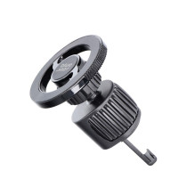 Magnetic car phone holder compatible with Magsafe Blue Star Barrel for air vent black Magnetic car phone holder compatible with Magsafe Blue Star Barrel for air vent black