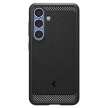 SPIGEN dėklas RUGGED ARMOR MAG, suderinamas su MagSafe, skirtas SAMSUNG S25, matinės juodos spalvos SPIGEN dėklas RUGGED ARMOR MAG, suderinamas su MagSafe, skirtas SAMSUNG S25, matinės juodos spalvos