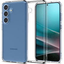 SPIGEN case ULTRA HYBRID for SAMSUNG S25 crystal clear SPIGEN case ULTRA HYBRID for SAMSUNG S25 crystal clear