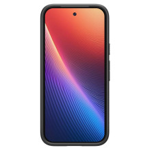 SPIGEN dėklas LIQUID AIR, skirtas GOOGLE PIXEL 9A, matinės juodos spalvos