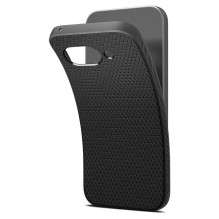 SPIGEN dėklas LIQUID AIR, skirtas GOOGLE PIXEL 9A, matinės juodos spalvos