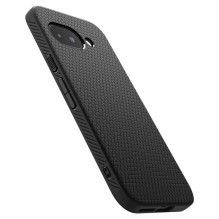 SPIGEN dėklas LIQUID AIR, skirtas GOOGLE PIXEL 9A, matinės juodos spalvos