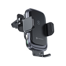Wireless car phone holder Forcell F-Grip Grand F-24 15W air vent silver Wireless car phone holder Forcell F-Grip Grand F-24 15W air vent silver