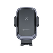 Wireless car phone holder Forcell F-Grip Grand F-24 15W air vent silver Wireless car phone holder Forcell F-Grip Grand F-24 15W air vent silver