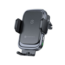 Wireless car phone holder Forcell F-Grip Grand F-24 15W air vent silver Wireless car phone holder Forcell F-Grip Grand F-24 15W air vent silver